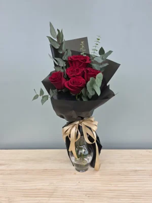 Ramo romántico de rosas