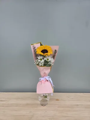 Ramo simple de girasol