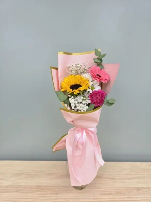 Ramo mixto de 3 flores